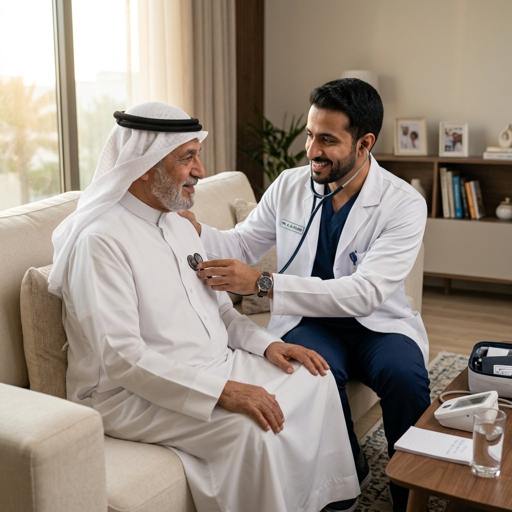 الزيارات الطبية المنزلية